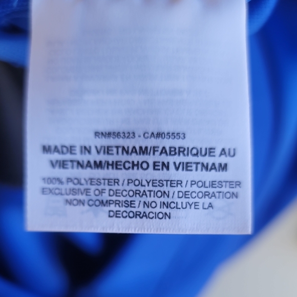 Nike Men's Performance Jacket in Blue and Black - Picture 10 of 11